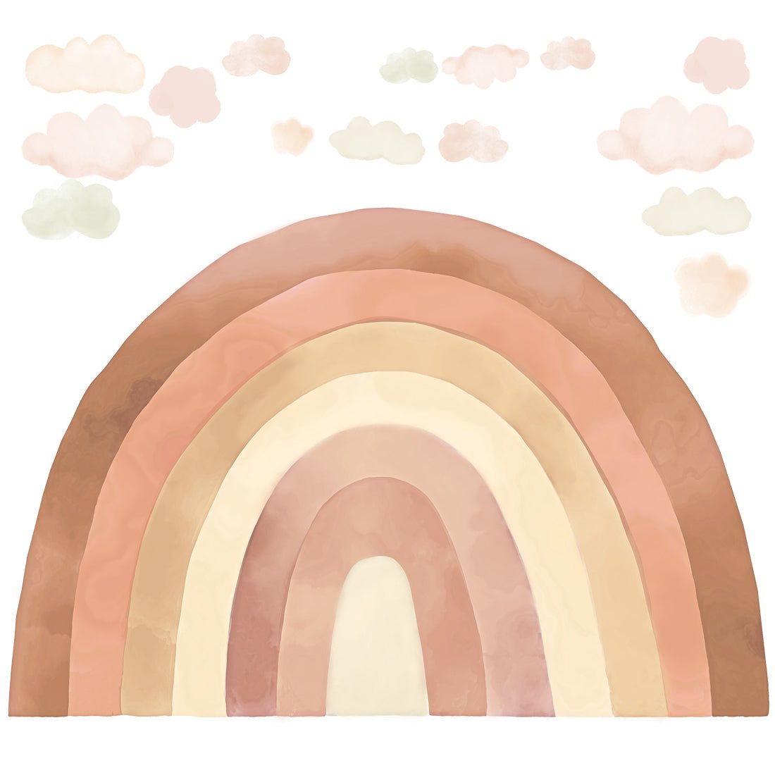 Rainbows Beige, Wall Stickers - Le Petit Marché Home Furniture