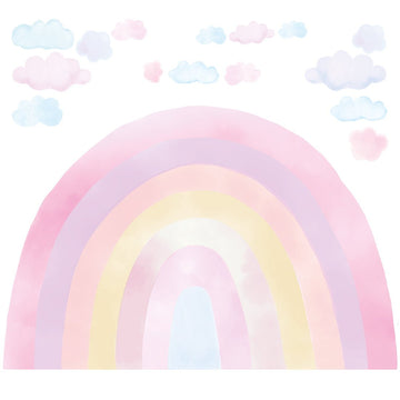 Rainbows Pink, Wall Stickers - Le Petit Marché Home Furniture