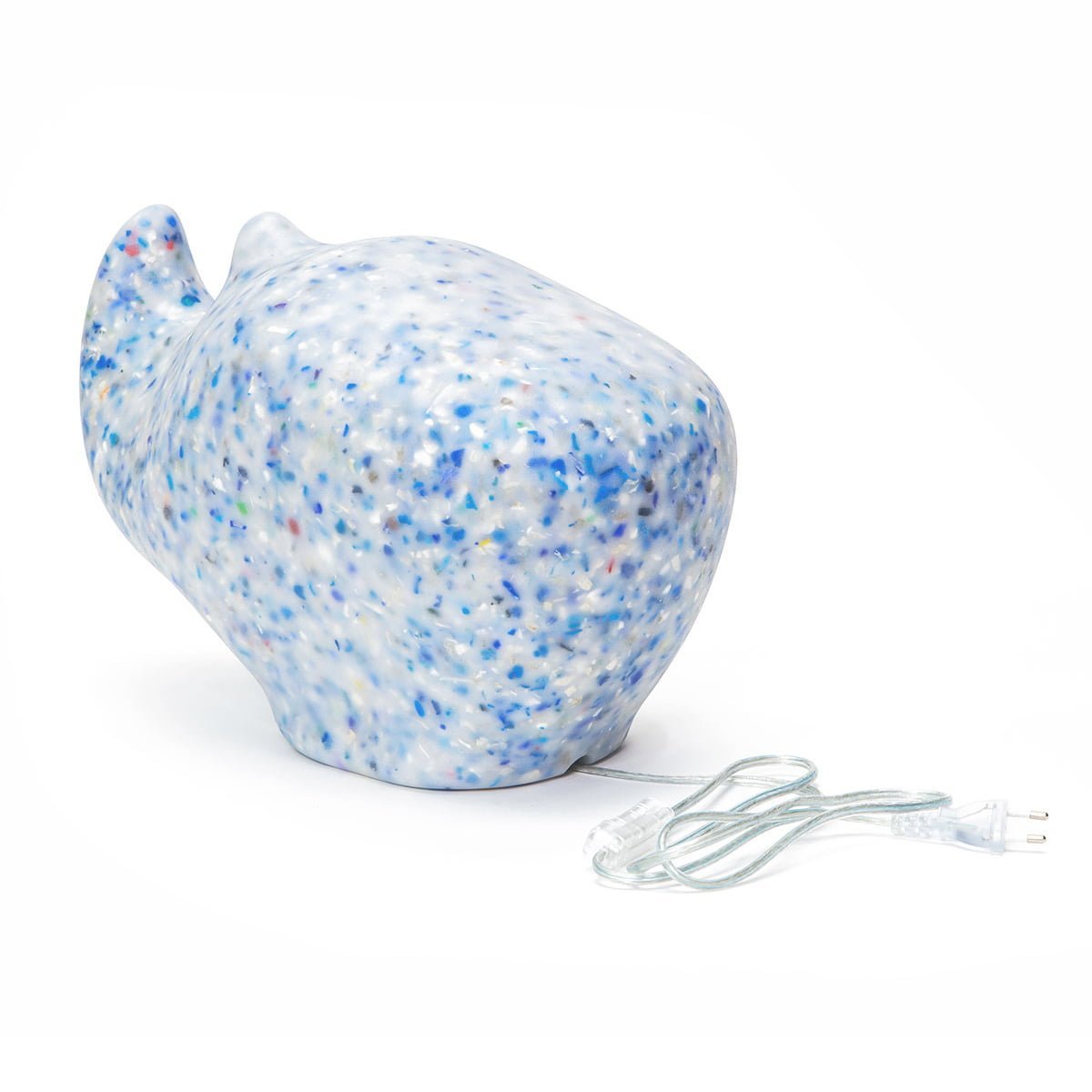 Rhino Lamp Ocean - White Light - Le Petit Marché Home Furniture