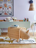 Rug Animal Neah, White, Cotton - Le Petit Marché Home Furniture