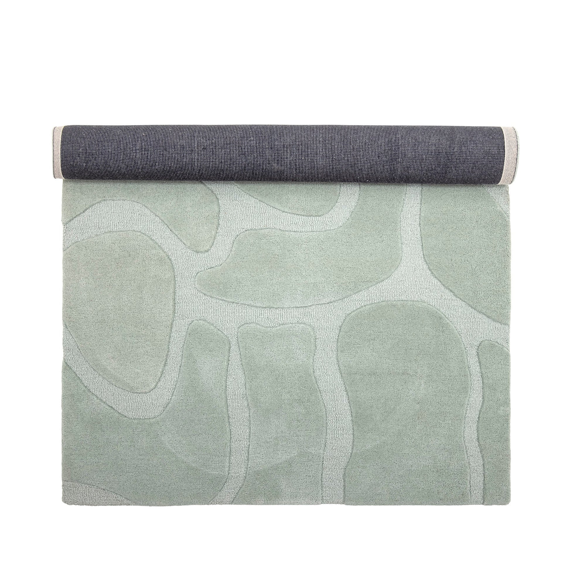 Rug Darlington, Green, Wool - Le Petit Marché Home Furniture