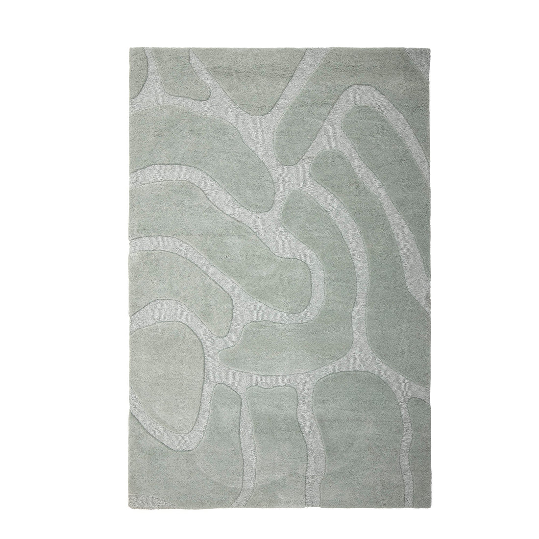 Rug Darlington, Green, Wool - Le Petit Marché Home Furniture