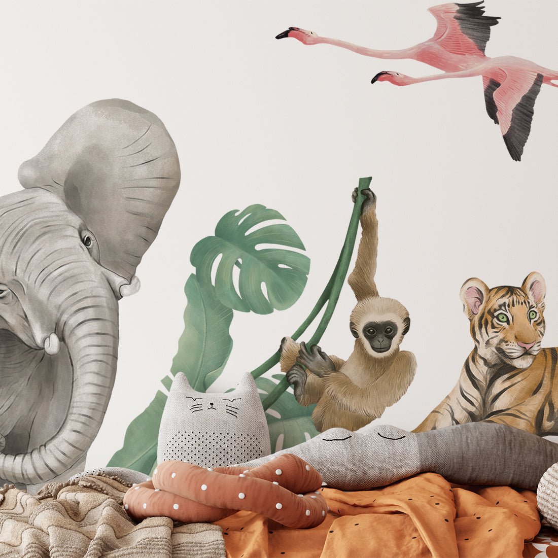 Safari Animals I, Wall Stickers - Le Petit Marché Home Furniture