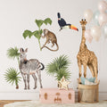 Safari Animals II, Wall Stickers - Le Petit Marché Home Furniture