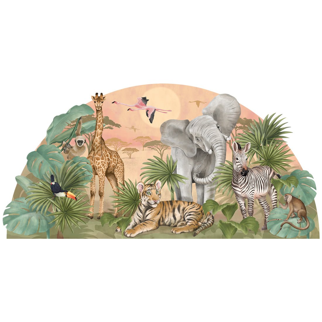 Safari, Wall Stickers - Le Petit Marché Home Furniture