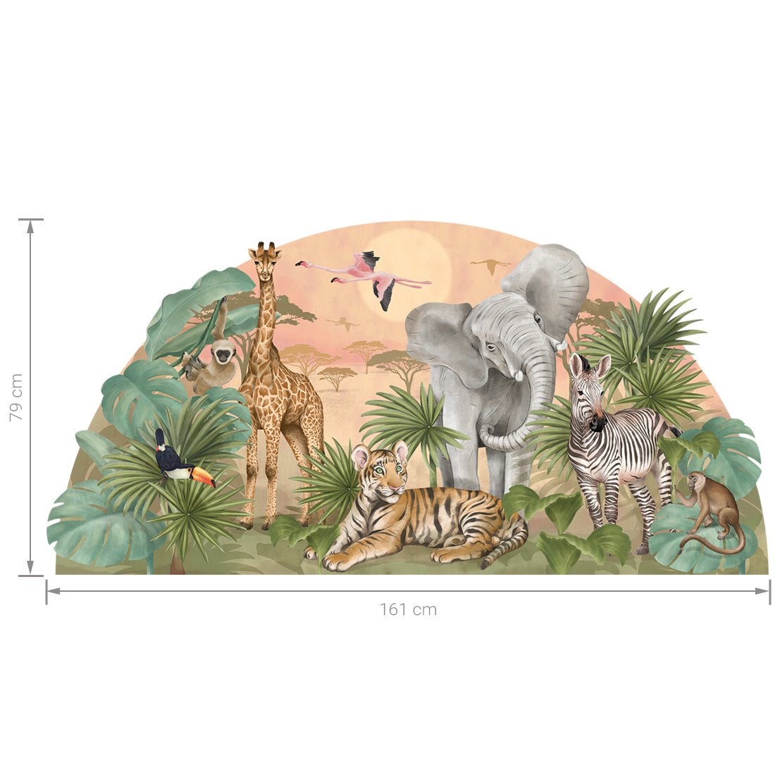 Safari, Wall Stickers - Le Petit Marché Home Furniture