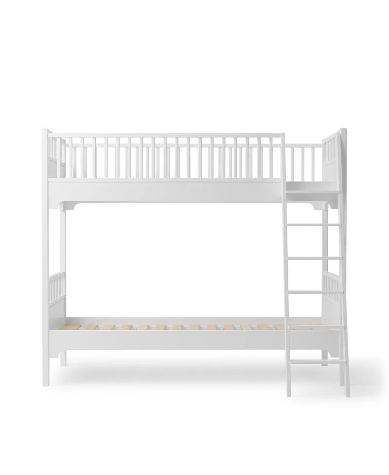 Seaside Classic Bunk Bed with Slant Ladder - Le Petit Marché Home Furniture