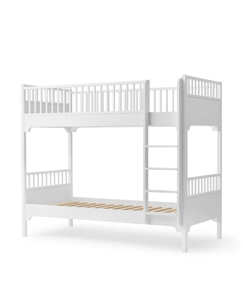 Seaside Classic Bunk Bed with Vertical Ladder - Le Petit Marché Home Furniture