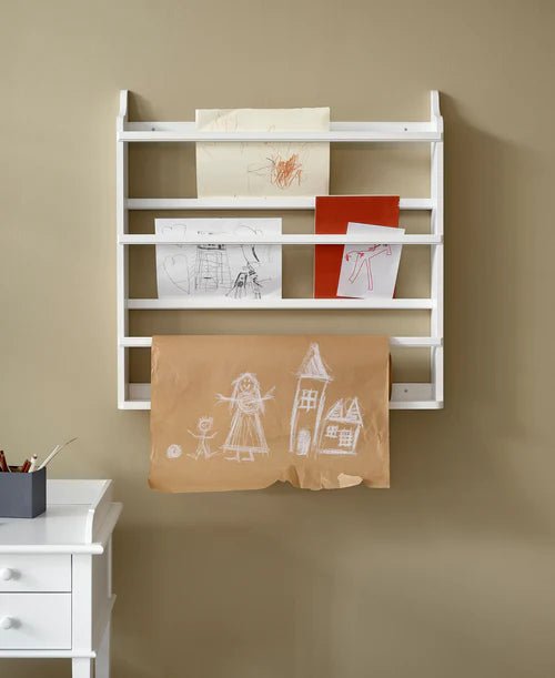 Seaside plate rack, white - Le Petit Marché Home Furniture