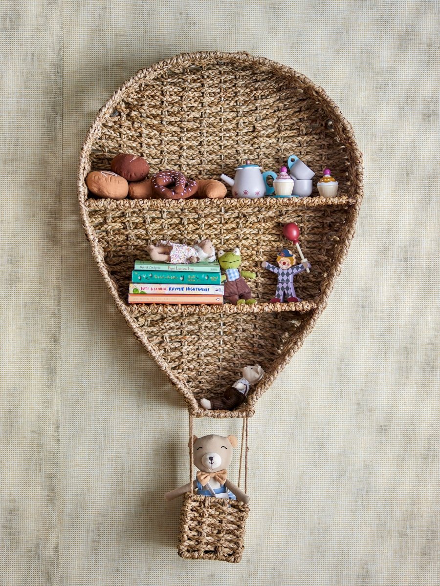 Shelf Hot Air Balloon Ditter, Nature - Le Petit Marché Home Furniture