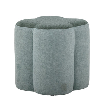 Sissel Pouf, Green - Le Petit Marché Home Furniture