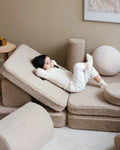 Sofa Settee, Biscuit (Pre - Order) - Le Petit Marché Home Furniture