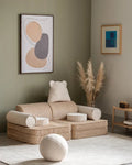 Sofa Settee, Brown Sugar - Le Petit Marché Home Furniture