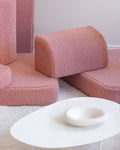 Sofa Settee, Guava (Pre - Order) - Le Petit Marché Home Furniture