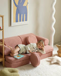 Sofa Settee, Guava (Pre - Order) - Le Petit Marché Home Furniture