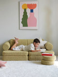 Sofa Settee, Matcha (Pre - Order) - Le Petit Marché Home Furniture