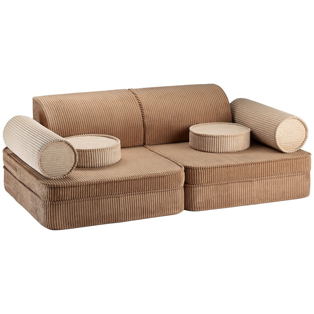 Sofa Settee, Toffee (Pre - Order) - Le Petit Marché Home Furniture