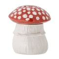 Sophine Jar w/Lid, Red, Stoneware - Le Petit Marché Home Furniture