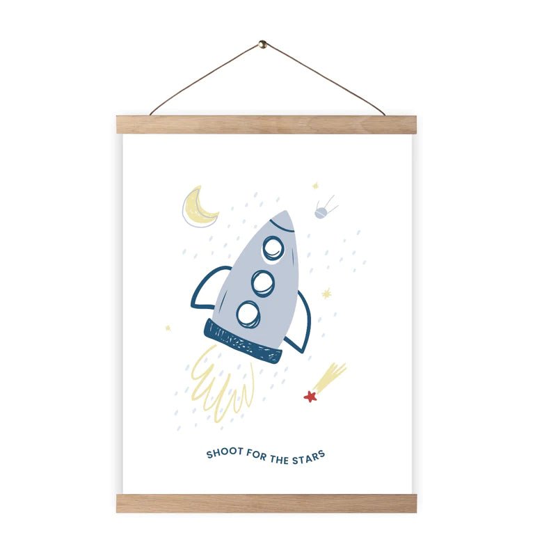 Spaceship Poster - Le Petit Marché Home Furniture