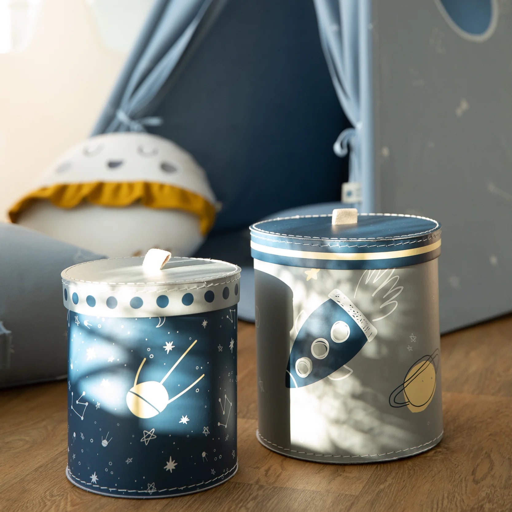 Spaceship & Universe Boxes Set - Le Petit Marché Home Furniture