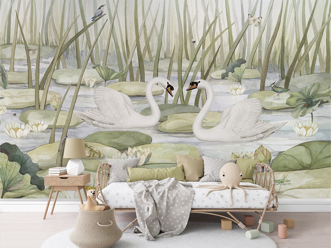 Spectacular Swans - Le Petit Marché Home Furniture