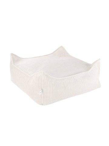 Square Ottoman, Marshmallow (Pre - Order) - Le Petit Marché Home Furniture