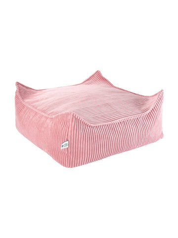 Square Ottoman, Pink Mouse (Pre - Order) - Le Petit Marché Home Furniture