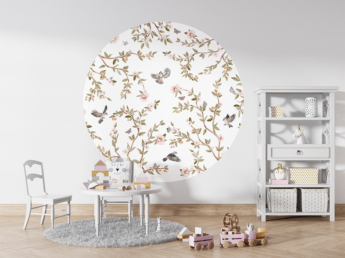 Summer Roses - Circle - Le Petit Marché Home Furniture