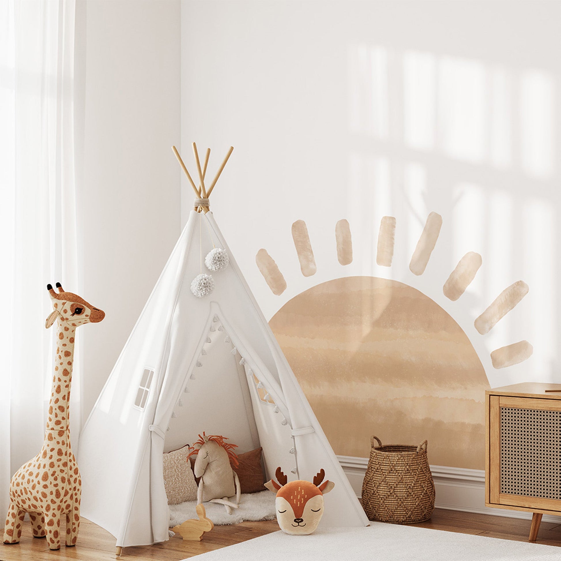 Sun Beige, Wall Stickers - Le Petit Marché Home Furniture