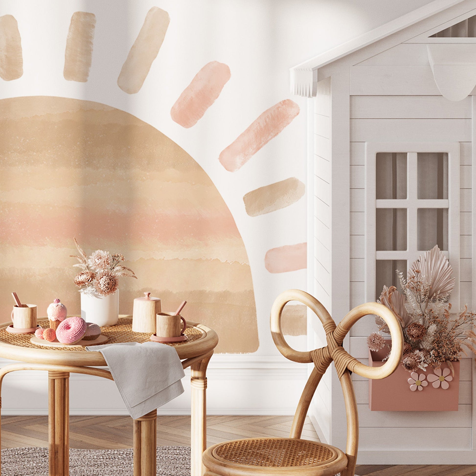 Sun Pink, Wall Stickers - Le Petit Marché Home Furniture