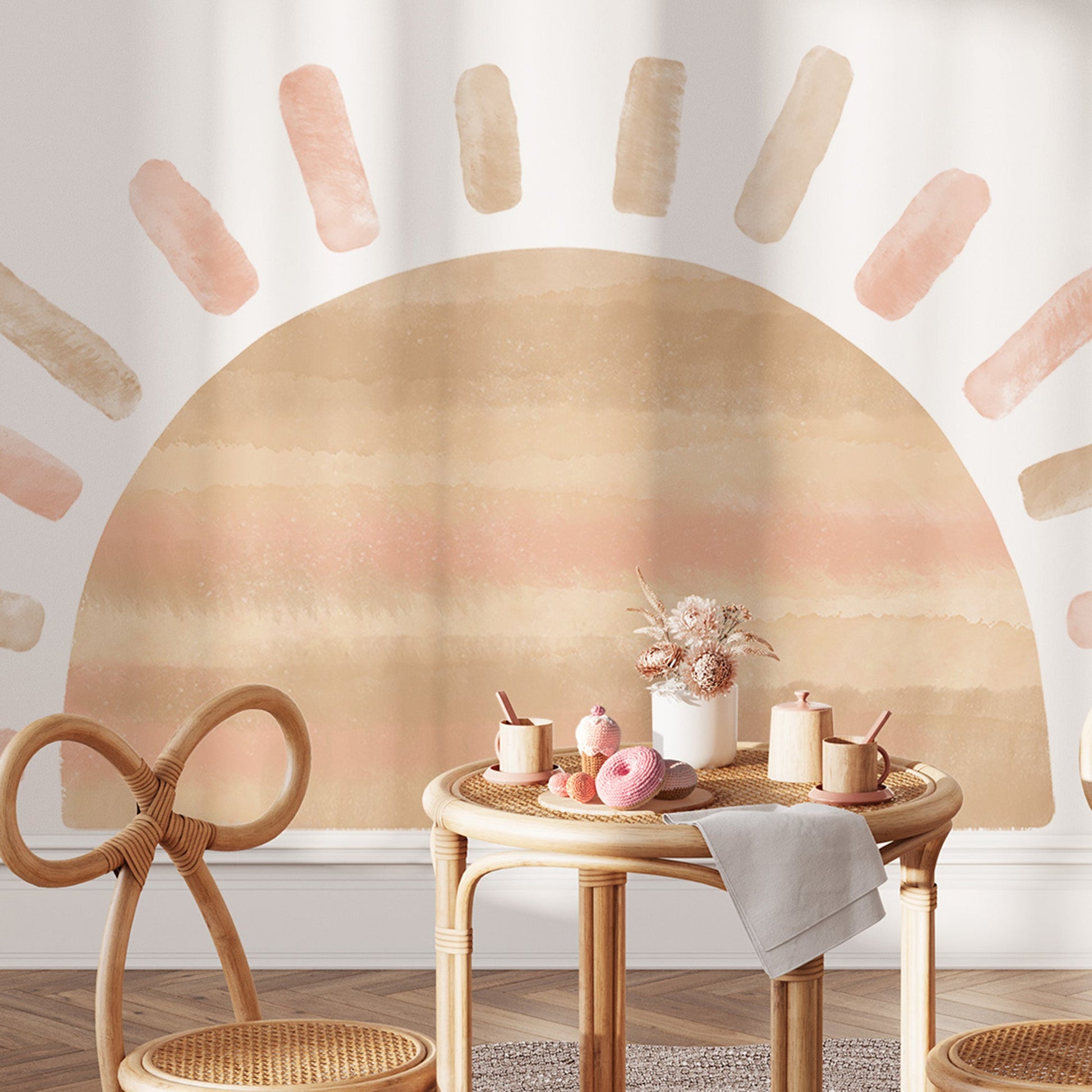 Sun Pink, Wall Stickers - Le Petit Marché Home Furniture