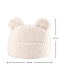 Teddy Cushion, Cream White (Pre - Order) - Le Petit Marché Home Furniture