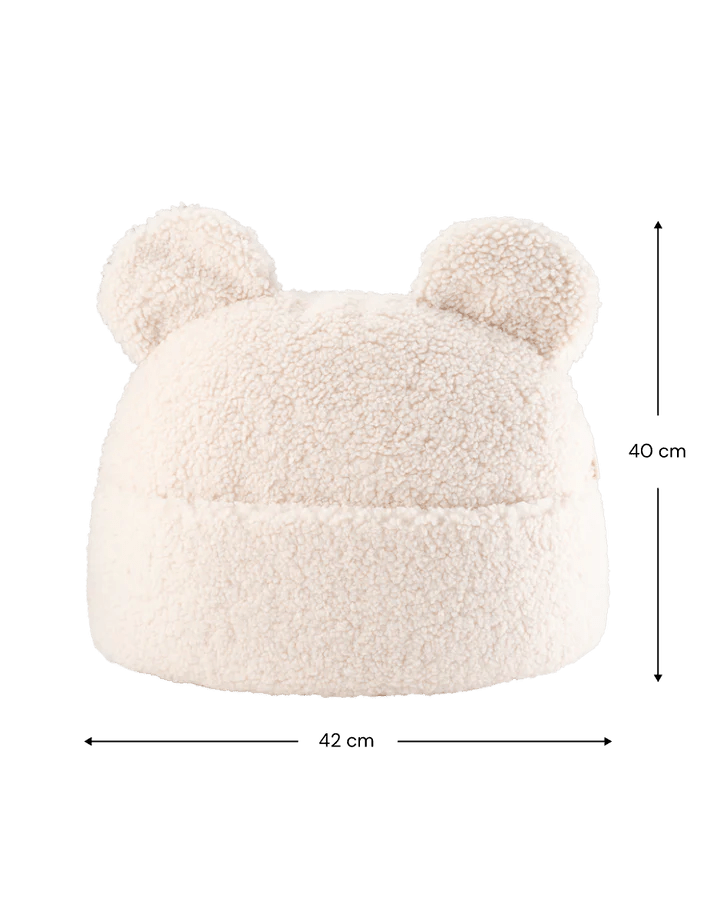 Teddy Cushion, Cream White (Pre - Order) - Le Petit Marché Home Furniture