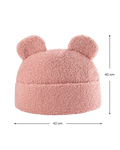 Teddy Cushion, Guava (Pre - Order) - Le Petit Marché Home Furniture