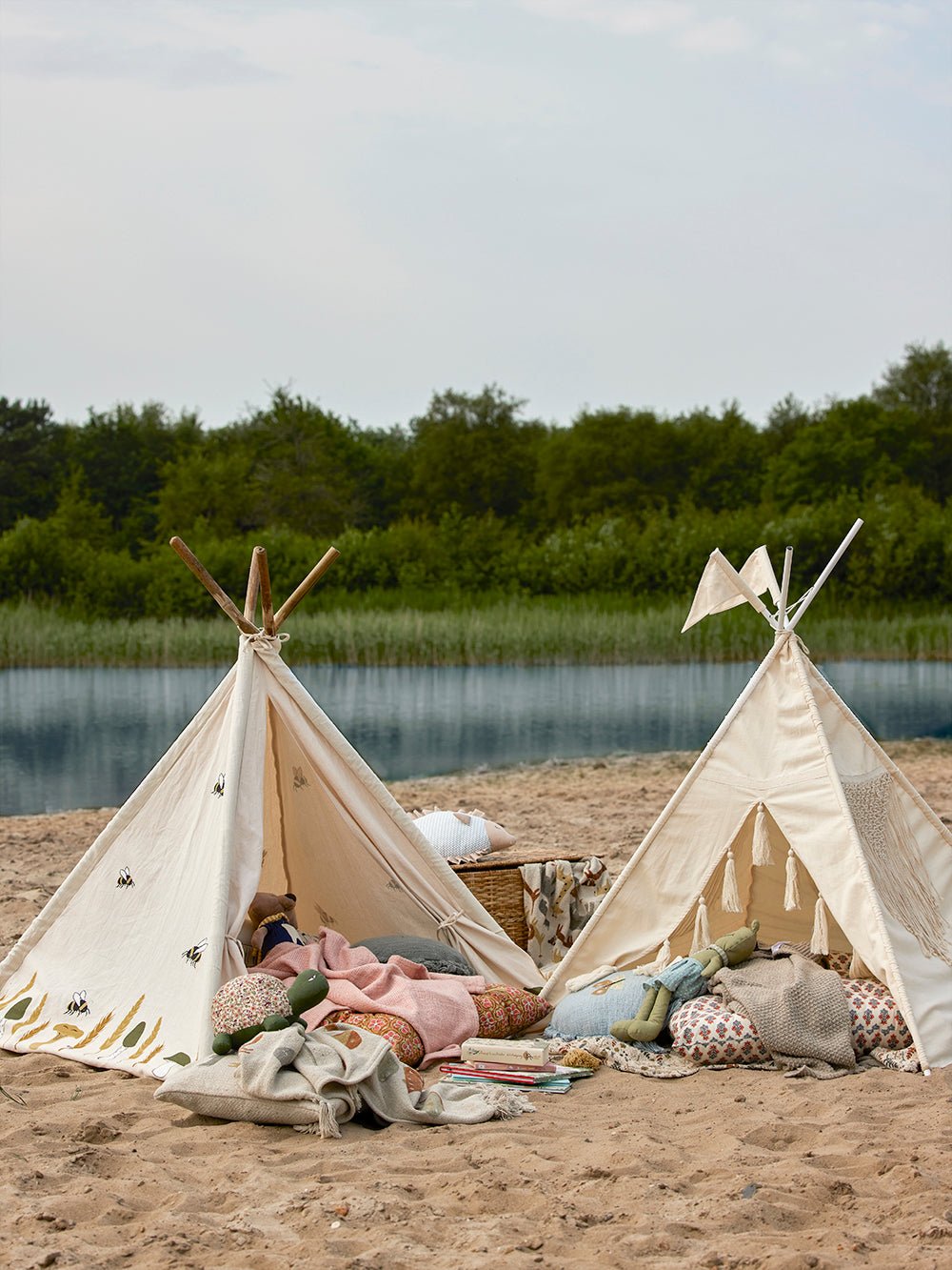 Teepee Tent Fardin Cotton - Le Petit Marché Home Furniture