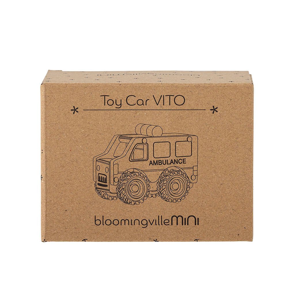 Toy Car Vito, White, Pine - Le Petit Marché Home Furniture