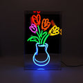 Tulips, Acrylic Neon Box - Le Petit Marché Home Furniture