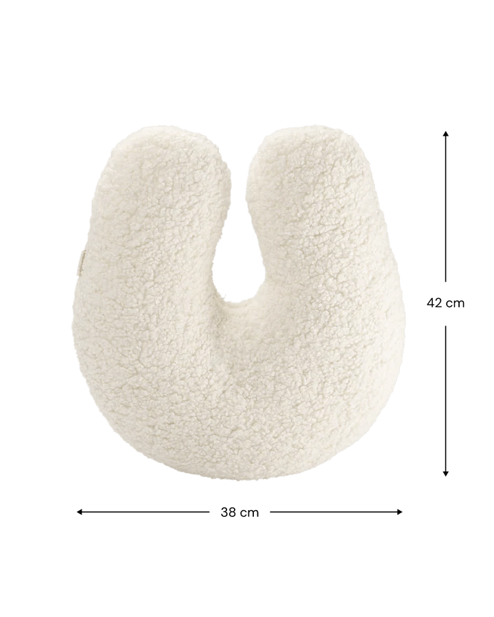 U Pillow, Cream White (Pre - Order) - Le Petit Marché Home Furniture