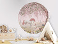 Unicorn Forest - Pink - Circle - Le Petit Marché Home Furniture