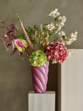 Vase Callo, Rose, Glass - Le Petit Marché Home Furniture