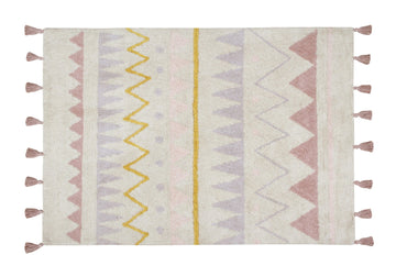 Washable Rug - Azteca - Vintage Nude - L - Le Petit Marché Home Furniture