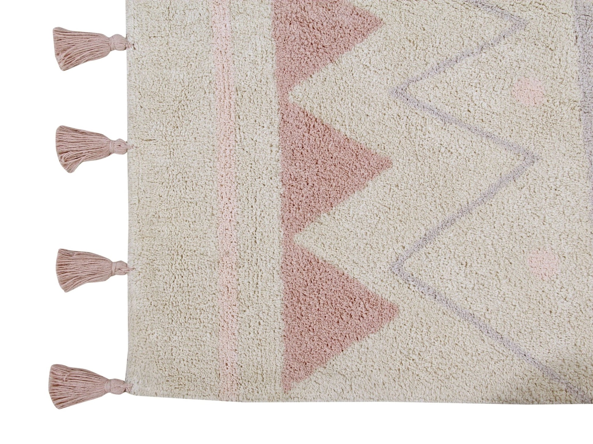 Washable Rug - Azteca - Vintage Nude - L - Le Petit Marché Home Furniture