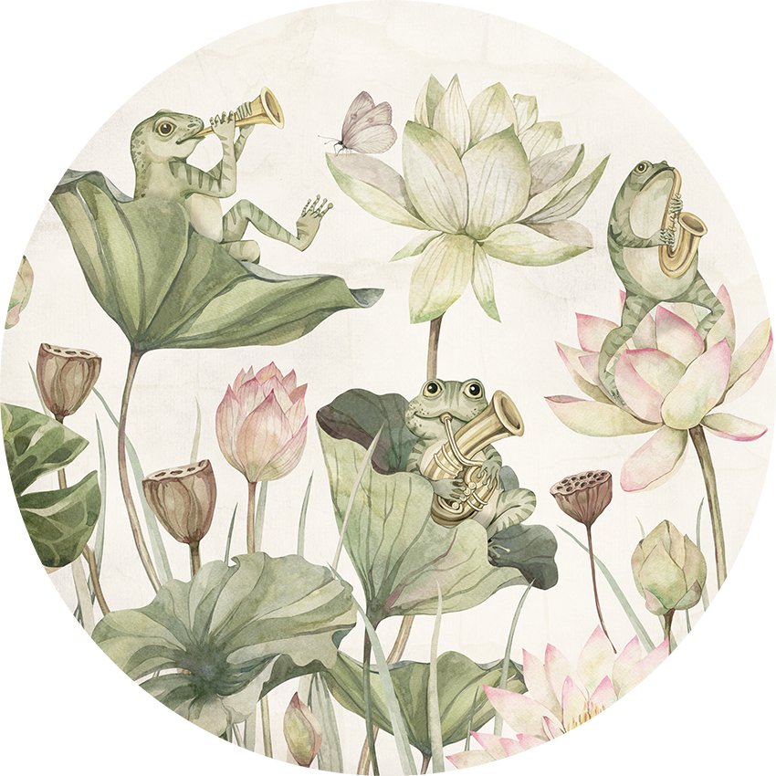 Water Lily Orchestra - Circle - Le Petit Marché Home Furniture