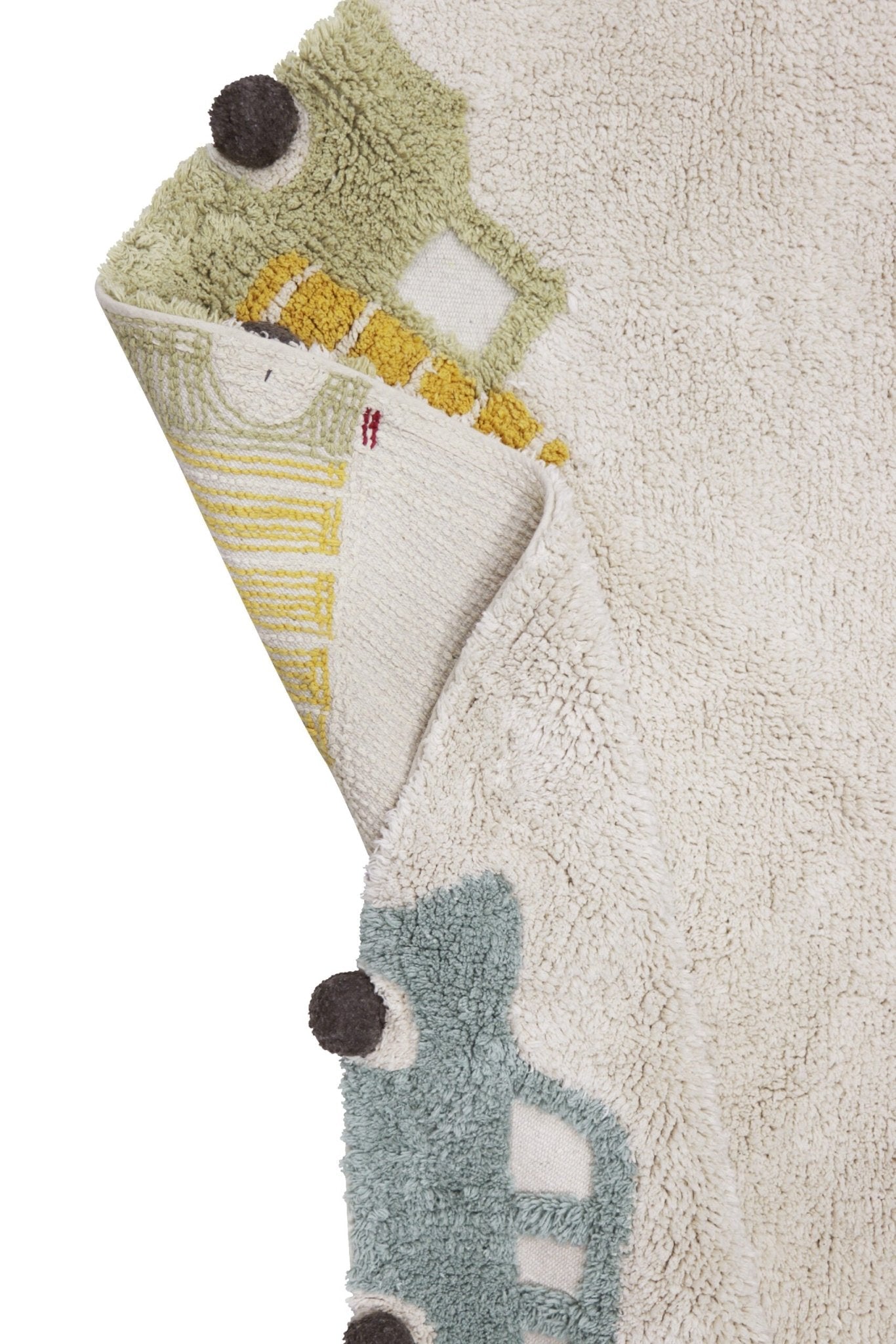 Wheels Washable Rug - Le Petit Marché Home Furniture