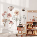 Wildflowers Set I, Wall Stickers - Le Petit Marché Home Furniture