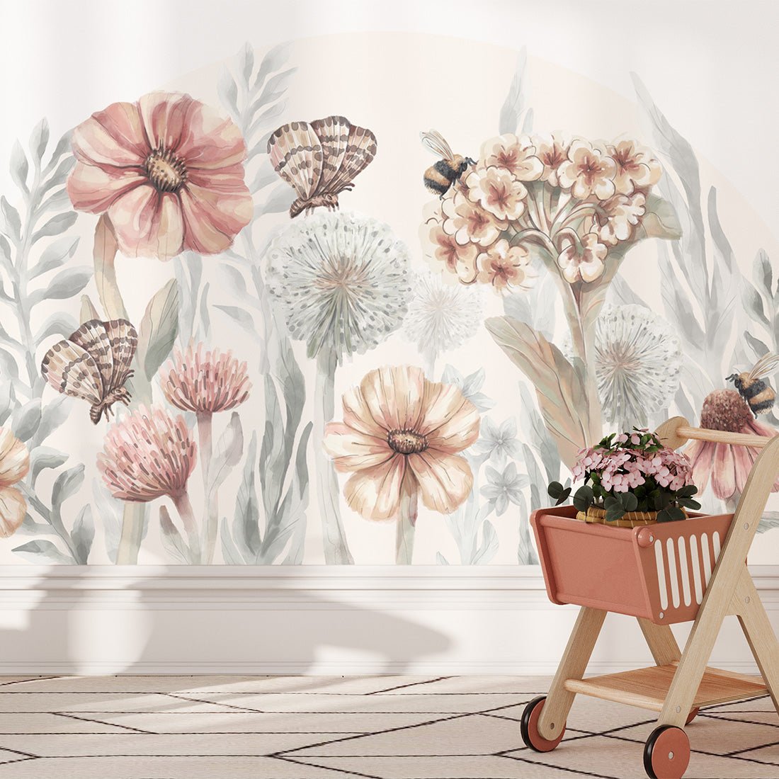 Wildflowers, Wall Stickers - Le Petit Marché Home Furniture