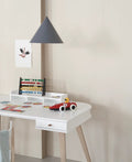 Wood Desk 66 cm & Armchair - Le Petit Marché Home Furniture