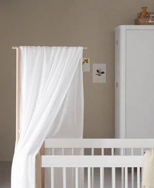 Wood Mini+ bed canopy, white - Le Petit Marché Home Furniture