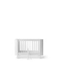 Wood Mini+ cot bed incl. junior kit, white - Le Petit Marché Home Furniture