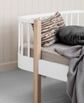 Wood Original junior day bed, white/oak - Le Petit Marché Home Furniture